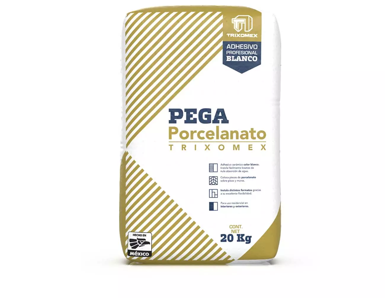 Pega Porcelanato Blanco