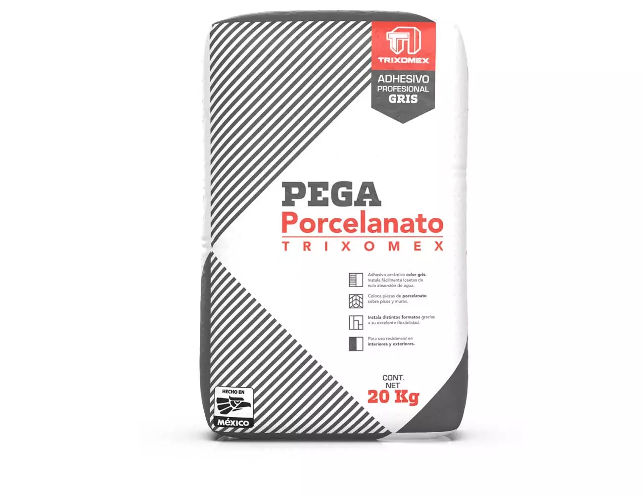 Pega Porcelanato Gris